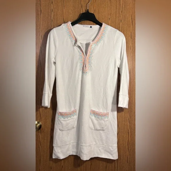 Cabana Life Coastal Crush Terry Cloth Tunic - Picture 2 of 8